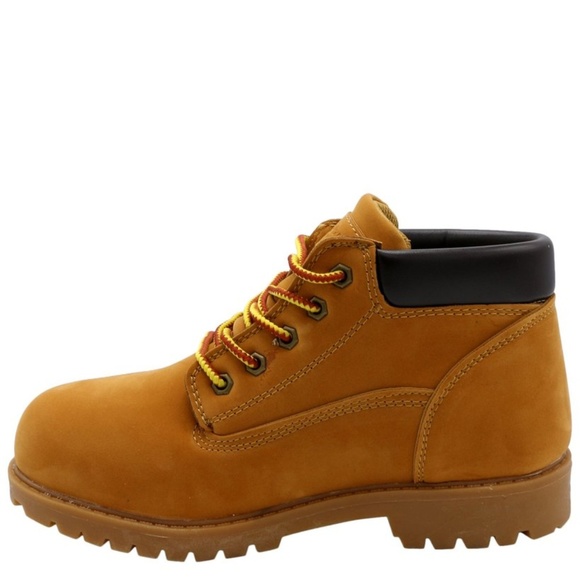 Kids Mountain Gear Ranger Wheat Brown Chukka Boots - Picture 4 of 6